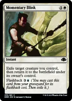 Momentary Blink x4 4x FOIL Dominaria Remastered NM MTG - Image 1