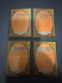 MTG Dark Ritual x4 Revised Edition Common NM/LP Playset - Image 2