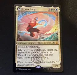 MTG Avatar Aang Aang, Master of Elements - Foil, NM-Mint, English Avatar: The - Image 1