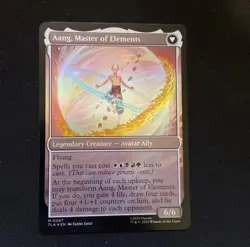 MTG Avatar Aang Aang, Master of Elements - Foil, NM-Mint, English Avatar: The - Image 2