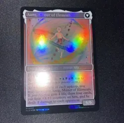 MTG Avatar Aang Aang, Master of Elements - Foil, NM-Mint, English Avatar: The - Image 3