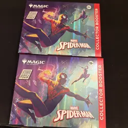 Magic The Gathering Marvel’s Spider-Man Collector Booster Omega Sealed X2 - Image 1