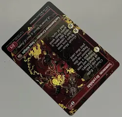 MTG Final Fantasy Summon: Brynhildr Enchantment Creature RARE REGULAR #0366 - Image 4