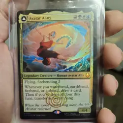Avatar Aang NM Foil English Magic The Gathering - Image 1
