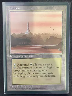 MTG 1X Karakas X1 (Italian) Legends Magic - NM/M Free Shipping - Image 2
