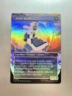 The Legend Of Kuruk -355 - MTG Avatar: The Last Airbender - Borderless - FOIL - Image 2