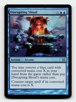 Disrupting Shoal FOIL Betrayers of Kamigawa Magic The Gathering Card - Image 1