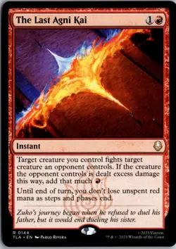 The Last Agni Kai R Avatar: The Last Airbender 144 NM - Image 1