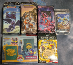 Pokemon Battle Deck collection-2022 Champion Ondrej Skubal, Ampharos EX-Open Box - Image 1