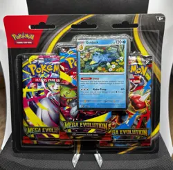 Pokemon TCG Mega Evolution 3 Pack Blister Golduck - Image 1