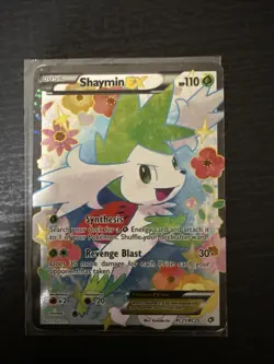 2013 Pokemon Shaymin EX Legendary Treasures: Radiant Collection #RC21/RC25 (DMG) - Image 2