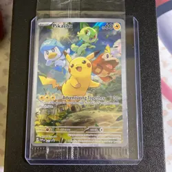 Pikachu 027 Sv: Scarlet & Violet Holo SEALED PROMO Pokemon Card - Image 3
