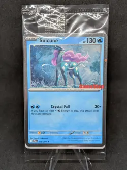 Pokemon Phantasmal Flames Suicune GameStop Exclusive Promo Card 026/094 SEALED! - Image 1