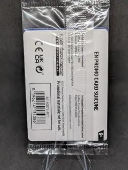 Pokemon Phantasmal Flames Suicune GameStop Exclusive Promo Card 026/094 SEALED! - Image 2