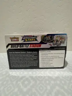Pokemon TCG: Sword & Shield - Brilliant Stars Build & Battle Stadium 820650850134 - Image 2