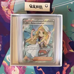 Lillie’s Determination 169/132 Mega Evolutions Secret Rare Pokemon Card NM/M - Image 1