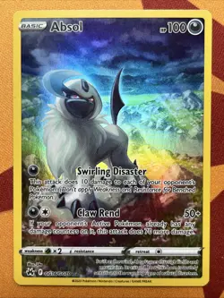 Pokemon Card - Absol - Full Art Galarian Gallery (GG16/GG70) Crown Zenith NM - Image 1