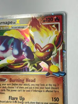 INFERNAPE LV.X DP10 POKEMON TCG BLACK STAR PROMO (2007) (NM-M) - Image 4