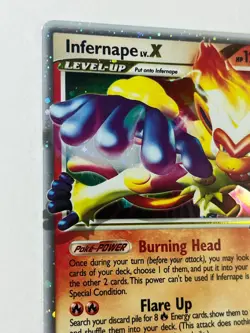 INFERNAPE LV.X DP10 POKEMON TCG BLACK STAR PROMO (2007) (NM-M) - Image 5