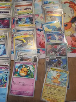 Lot Of 202 Pokemon Cards, Paldea Evolved, SV Base - Image 2