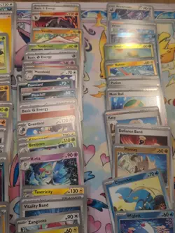 Lot Of 202 Pokemon Cards, Paldea Evolved, SV Base - Image 4
