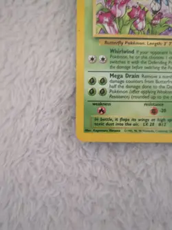 Pokemon TCG Butterfree Jungle 33/64 Regular LP. - Image 4