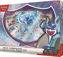 Pokemon TCG: Palafin ex Jumbo Box NEW/SEALED (4 Card Packs) - Free Shipping - Image 1