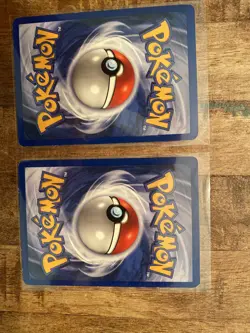 Psyduck 53/62 AND Golduck 35/62 - 2 Pokemon Card Lot Fossil Set VINTAGE - NM - Image 4
