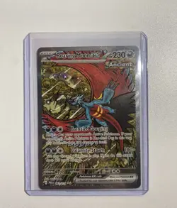 Roaring Moon EX 162/131 Prismatic Evolutions Special Illustration Rare SIR Holo - Image 1
