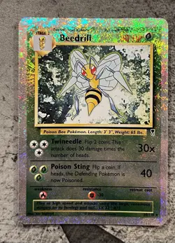 Pokemon TCG Beedrill 20/110 Legendary Collection Reverse Holo Rare LP Condition - Image 1