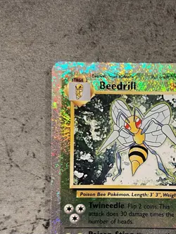 Pokemon TCG Beedrill 20/110 Legendary Collection Reverse Holo Rare LP Condition - Image 2