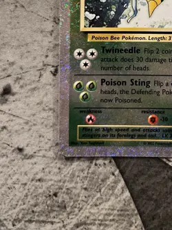 Pokemon TCG Beedrill 20/110 Legendary Collection Reverse Holo Rare LP Condition - Image 4