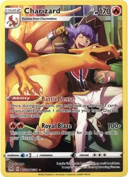 Charizard (#TG03/TG30) - Holofoil SWSH - Lost Origin Trainer Gallery NM Pokemon - Image 1
