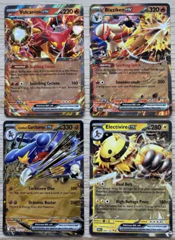 Pokemon TCG EX Card Lot Holo Rare Lot of 4 Cards NM - Image 1