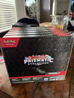 Pokemon TCG Prismatic Evolutions Poster Collections (lot of 6) Factory Sealed - Image 3