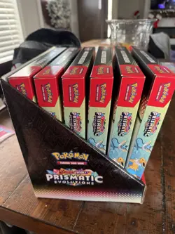Pokemon TCG Prismatic Evolutions Poster Collections (lot of 6) Factory Sealed - Image 4