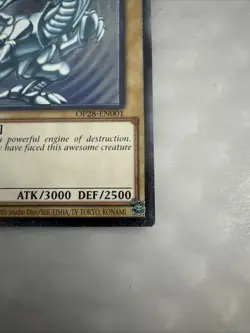 Blue-Eyes White Dragon OP28-EN001 OTS Tournament Pack 28 Unlimited - Image 5