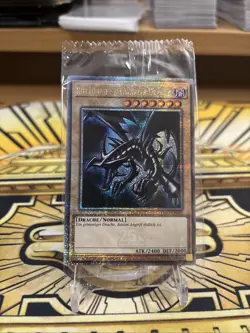 Yugioh Rotaugiger Schwarzer Drache TN23-DE003 Quarter Century Secret Rare OVP - Image 1