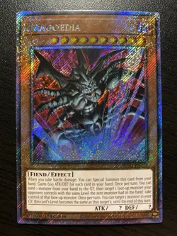 Yu-Gi-Oh! Tragoedia RA03-EN223 - 1st Edition - Platinum Secret Rare - Near Mint! - Image 1