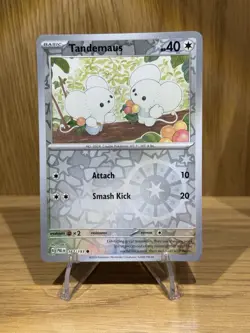 Pokemon TCG Tandemaus 167/193 Paldea Evolved Reverse Holo Card - Image 1
