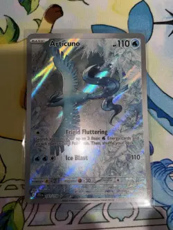 Articuno 161/159 Sv09 Journey Together Holo Rare Full Art 2025 Pokemon Card NM - Image 1