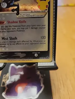 Pokemon Greninja TCG Gold Star Holo Card SWSH144 Celebrations Promo - Image 5
