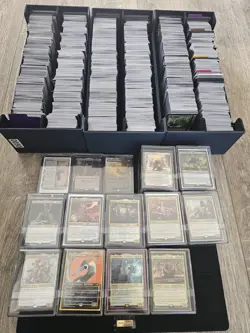 Magic the Gathering Collection 8000+ Cards! 8 Commander Decks, Deck Boxes + MORE - Image 1