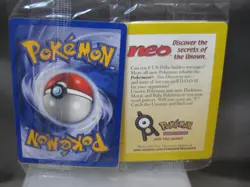 POKEMON 2001 MOVIE SEALED PROMO NEO TRADING CARD m - Image 1