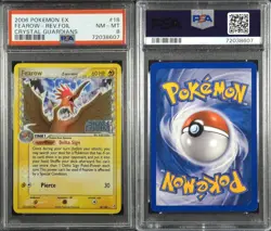 Fearow 18/100 - PSA 8 - Crystal Guardians - Pokemon Card - Image 1