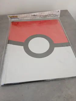 Pokemon Pokeball Card Folder Holder - Holds 90 Single or 180 Double Cards NEW - Image 1
