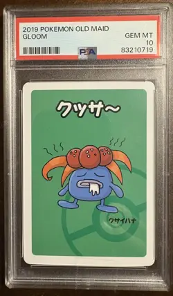 2019 Gloom Old Maid Japanese Pokemon Card - PSA 10 GEM MINT - Image 1