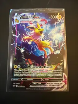 Jolteon VMAX SWSH184 SWSH: Sword & Shield Promo Cards Holo Pokemon English MINT - Image 1