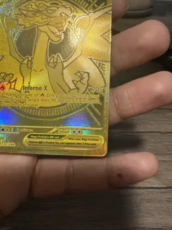 Mega Charizard X EX Phantasmal Flames 130/94 Mega Ultra Rare Gold Card - Image 5