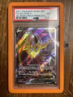 Jolteon V SWSH183 SWSH: Sword & Shield Promo Cards Holo - Image 1